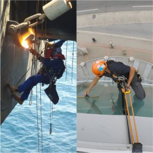 offshore and onshore rope access