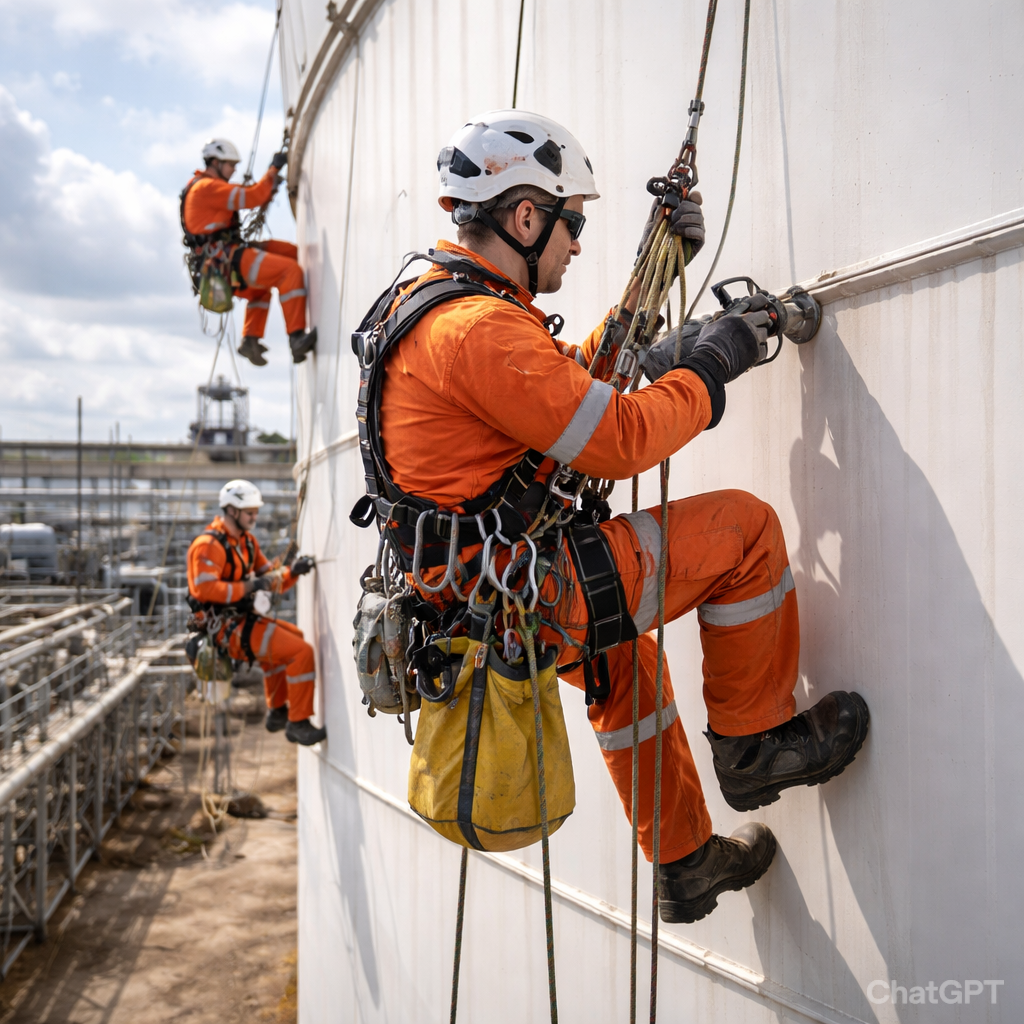 How Does Rope Access Enable Structural Inspections Without Shutting Down Operations?