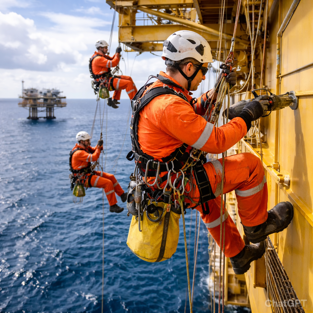 Why Is Rope Access Critical for Splash Zone Inspection on Offshore Structures?