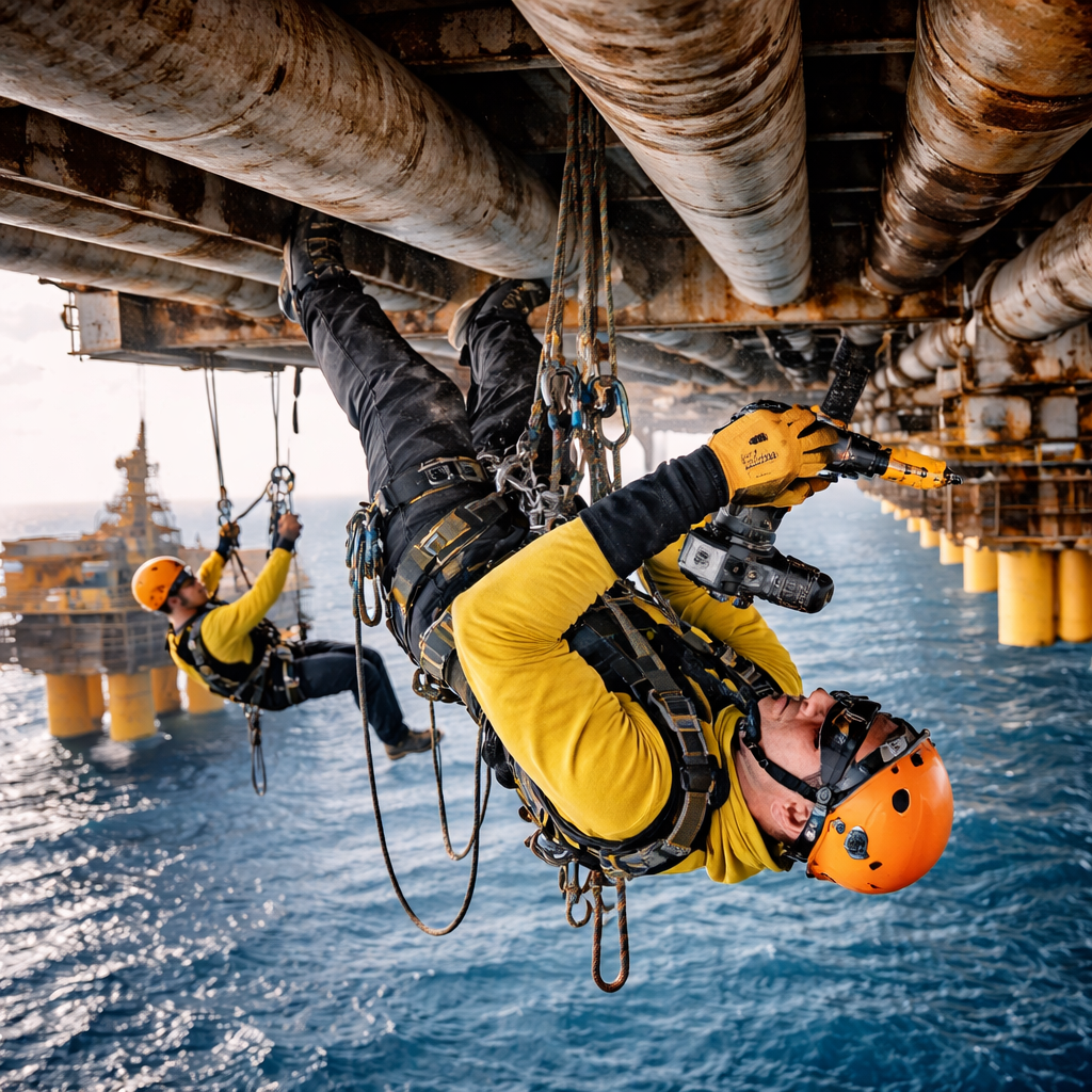 How Offshore Rope Access Improves Safety and Efficiency on Marine Structures