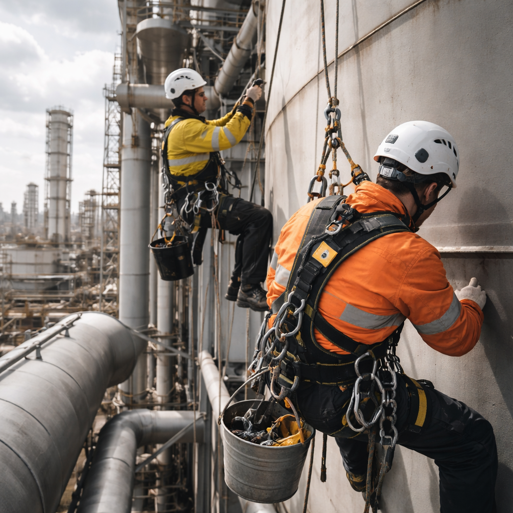 6 Major Challenges in Onshore Maintenance Projects Solved by Onshore Rope Access