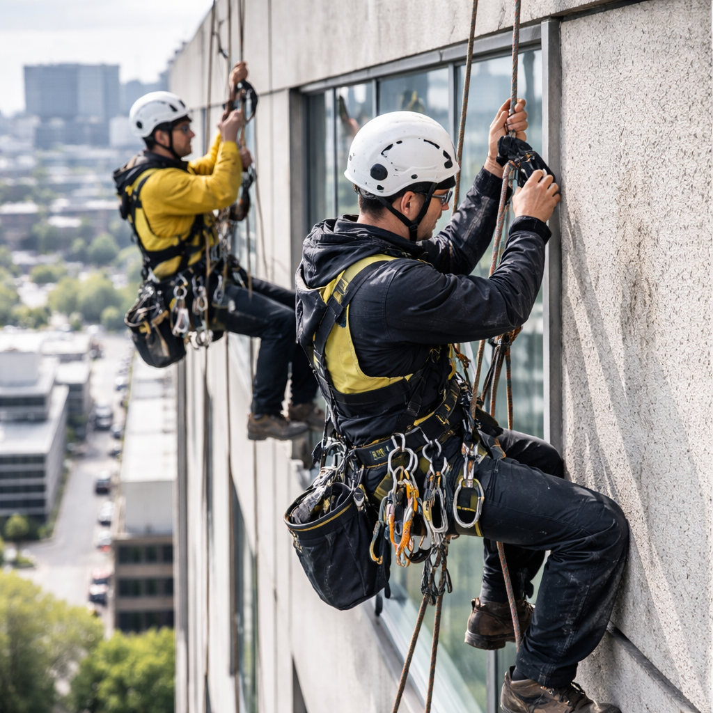 9 Industries That Depend on Rope Access Services for Inspection and Repair